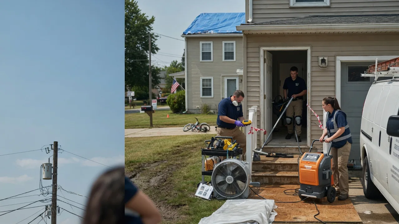 Water Damage Repair in Gillett, TX near me